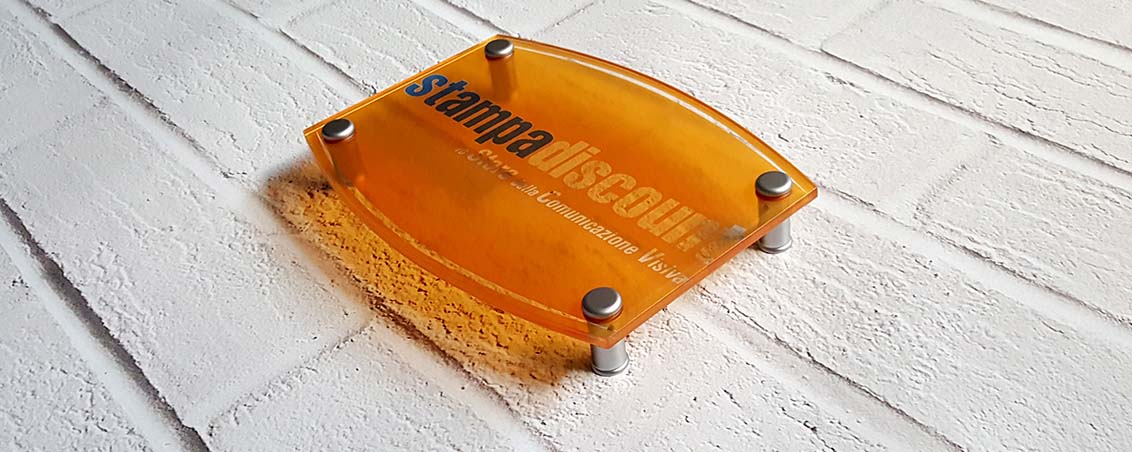 Targhe in Plexiglass