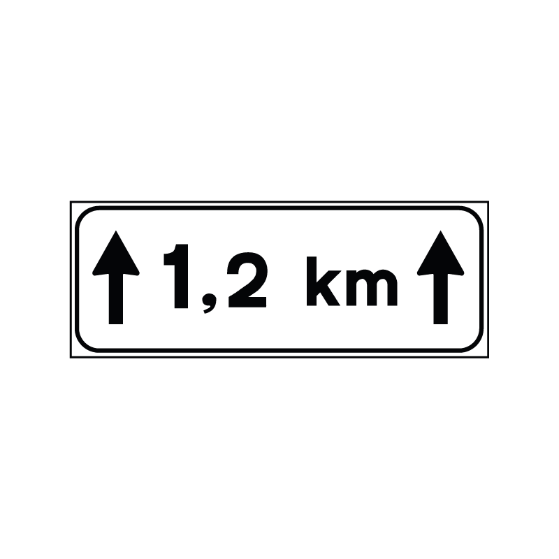 00000002b - Pannello integrativo - Distanza chilometri Estesa - Figura 2b