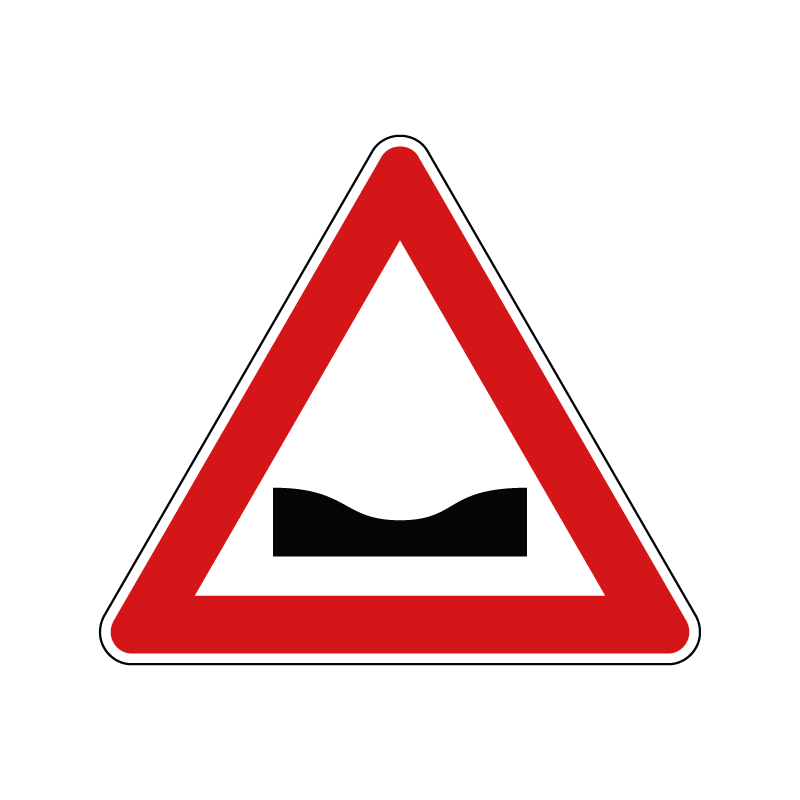 00000003 - Segnale di pericolo - Cunetta  - Figura 3