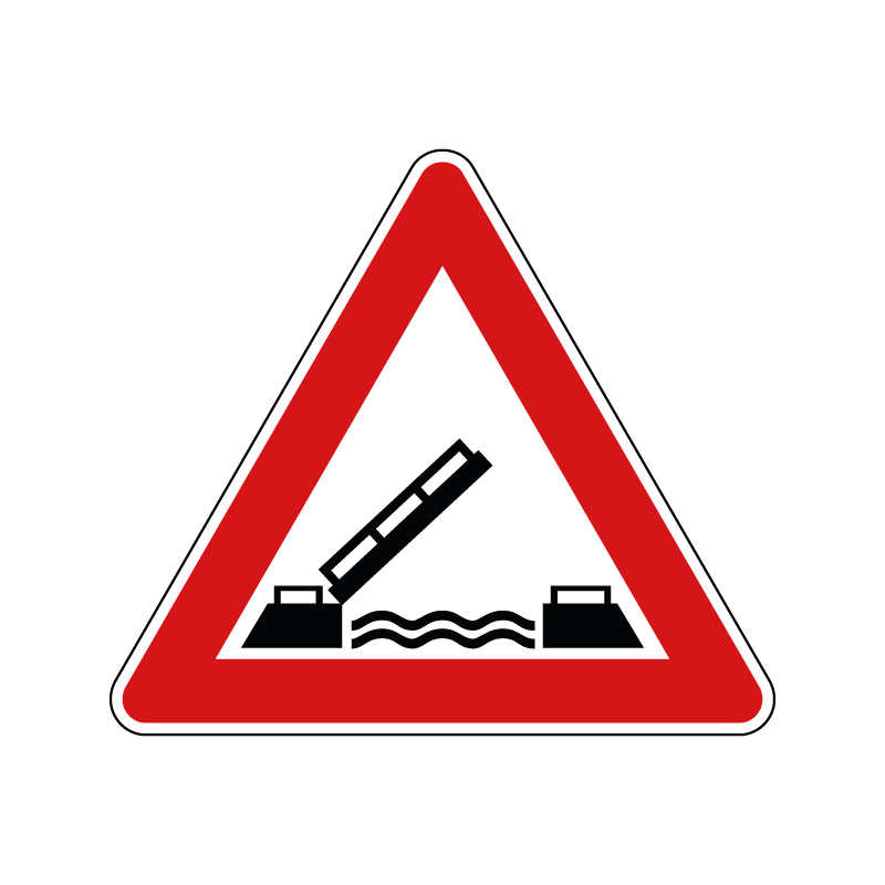 00000020 - Segnale di pericolo - Ponte mobile - Figura 20