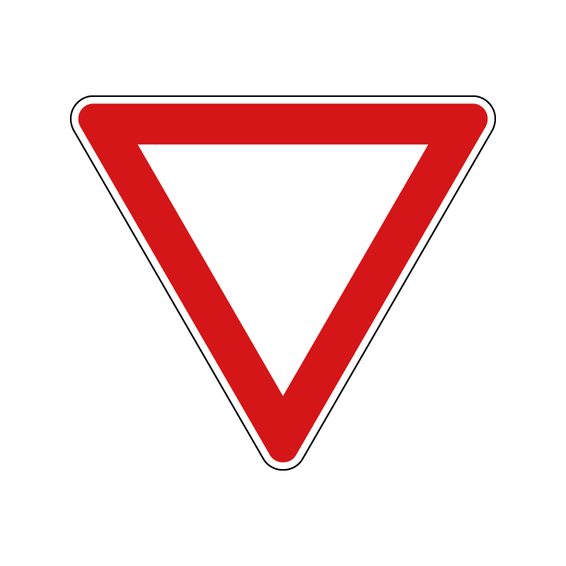 00000036 - Segnale di precedenza - Dare precedenza - Figura 36