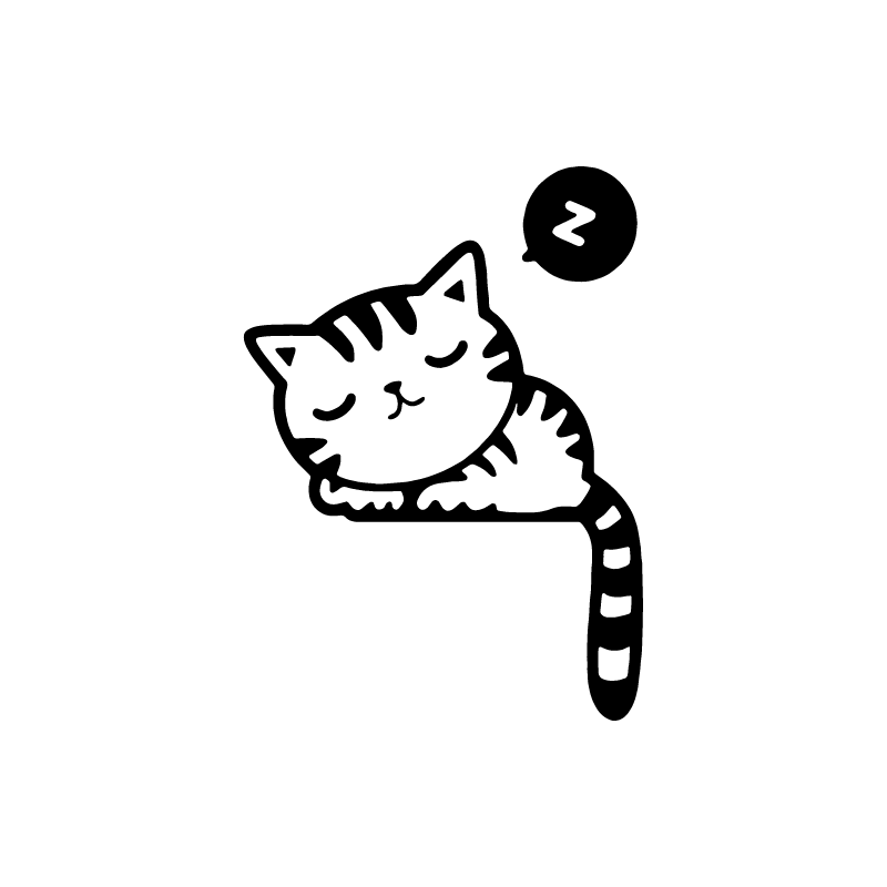 Gatto - Adesivo - cod. 00700102