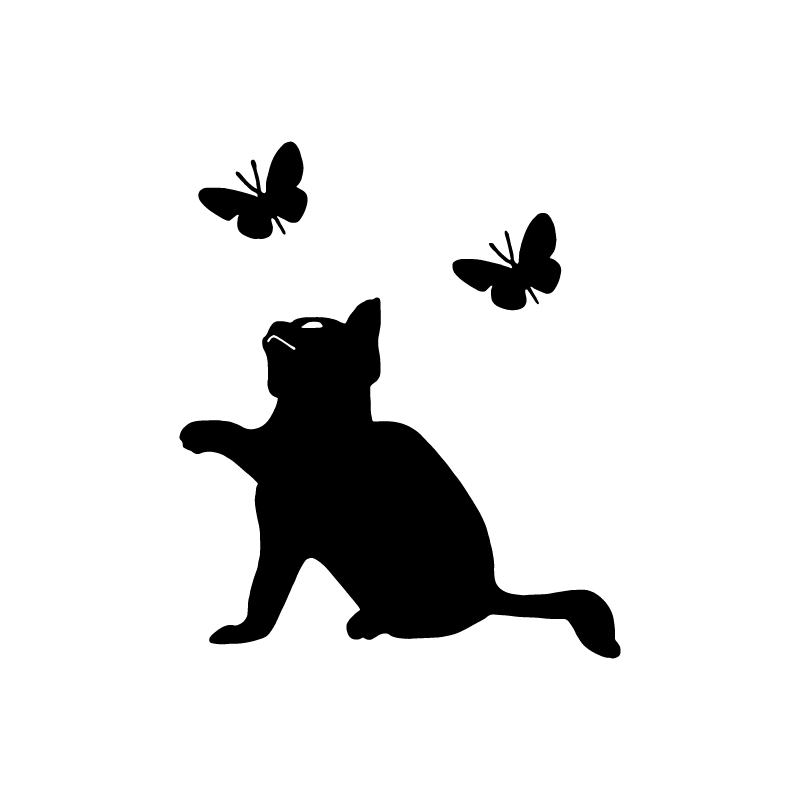 Gatto - Adesivo - cod. 00700106