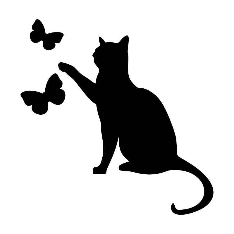 Gatto - Adesivo - cod. 00700107