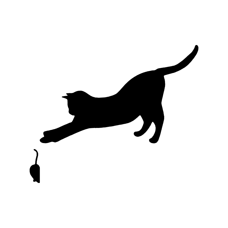 Gatto - Adesivo - cod. 00700108