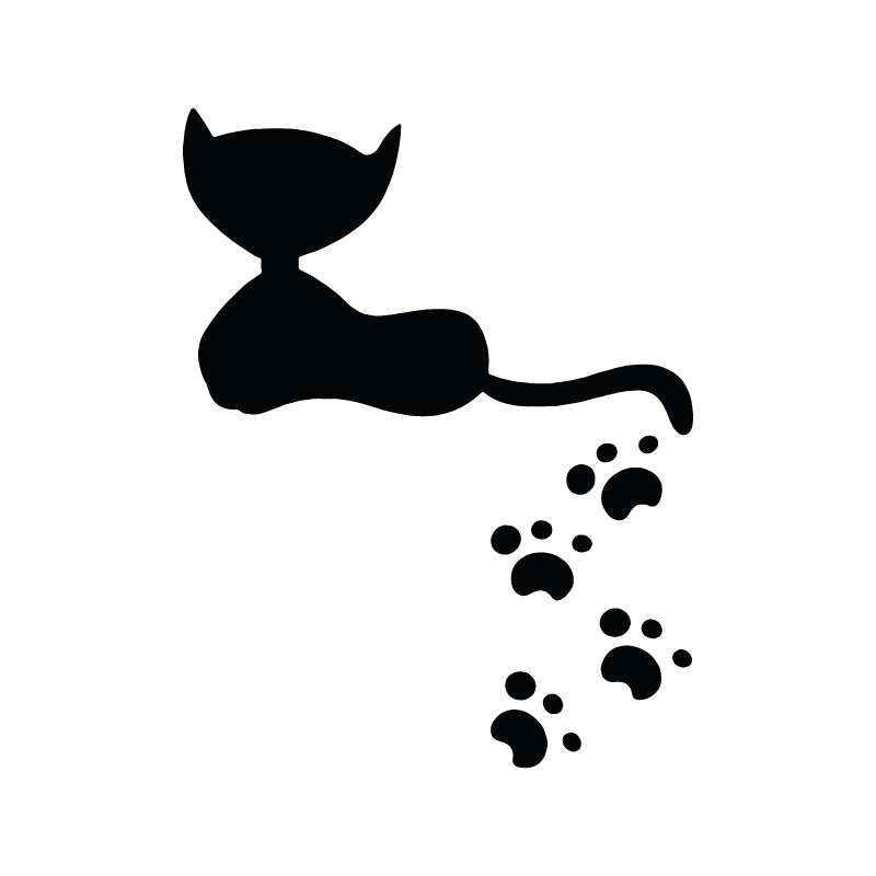 Gatto - Adesivo - cod. 00700110