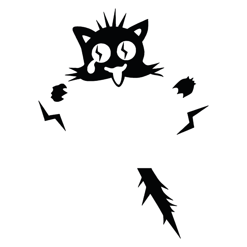 Gatto - Adesivo - cod. 00700113