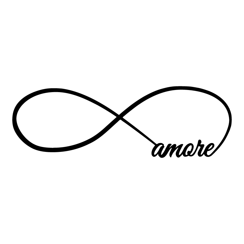 Infinito Amore - Adesivo - cod. 00700203