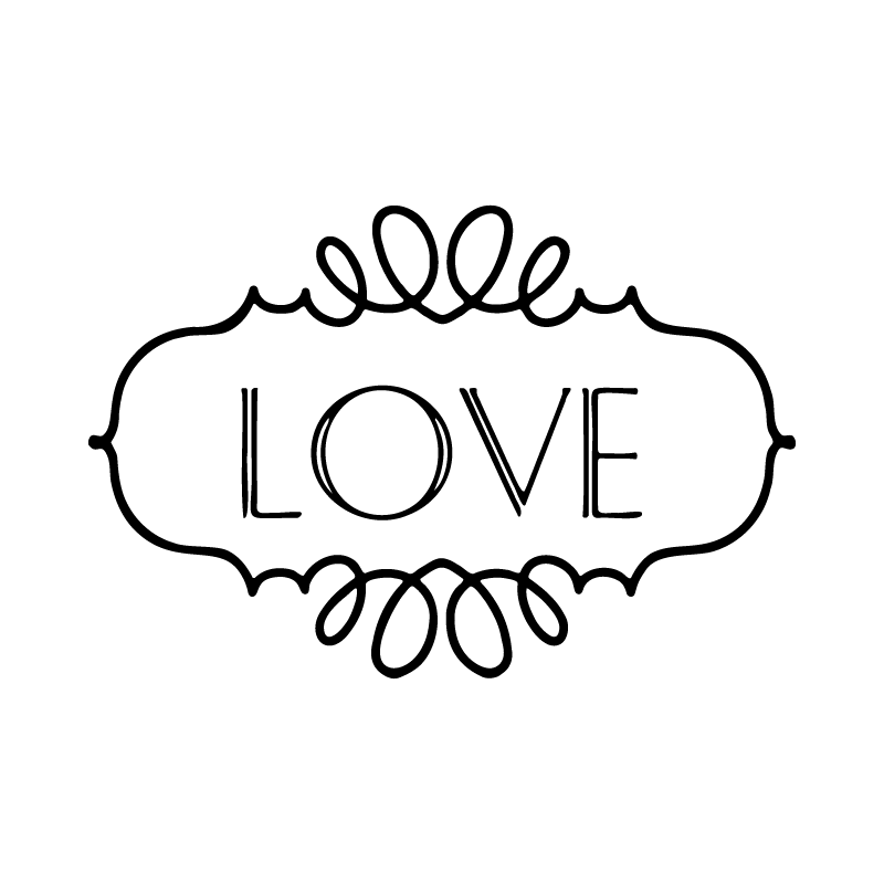 Love - Adesivo - cod. 00700205