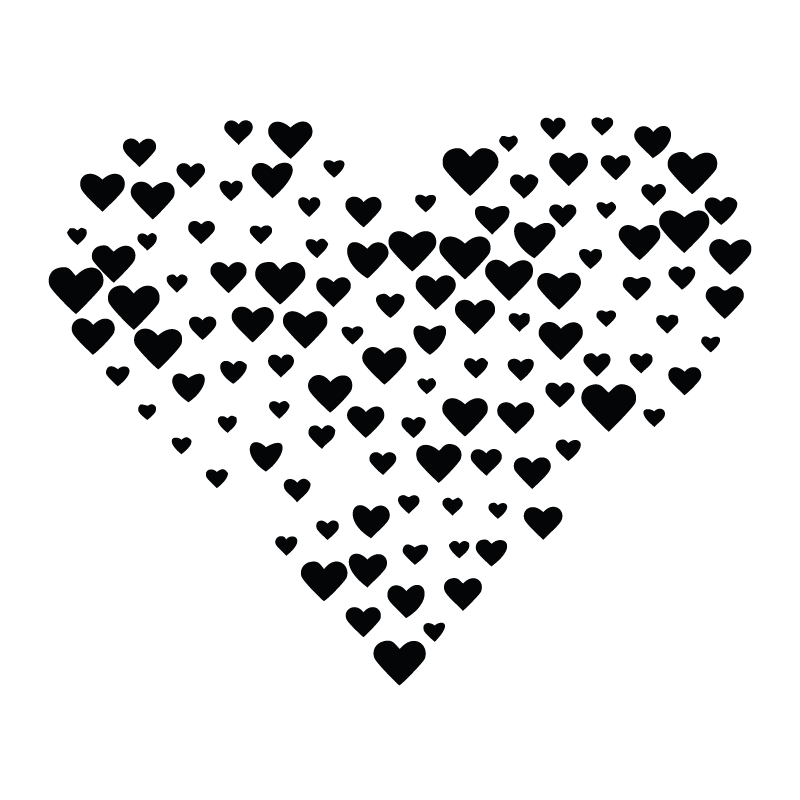 Cuore di Cuori - Adesivo - cod. 00700213