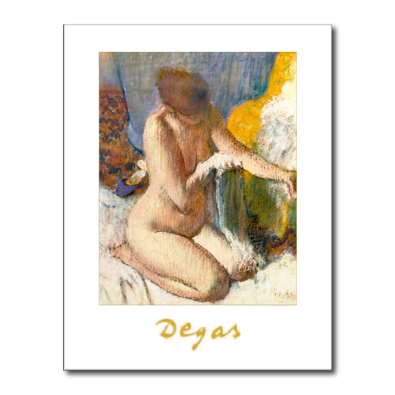 034 - Edgar Degas - Dopo il bagno