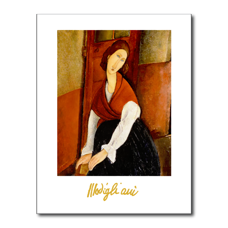053 - Amedeo Modigliani - Ritratto di Jeanne Hébuterne