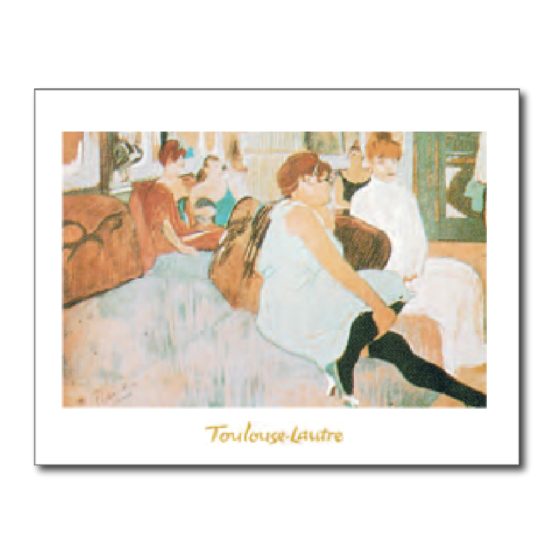 063 - Toulouse Loutrec - Salon in rue des Moulins