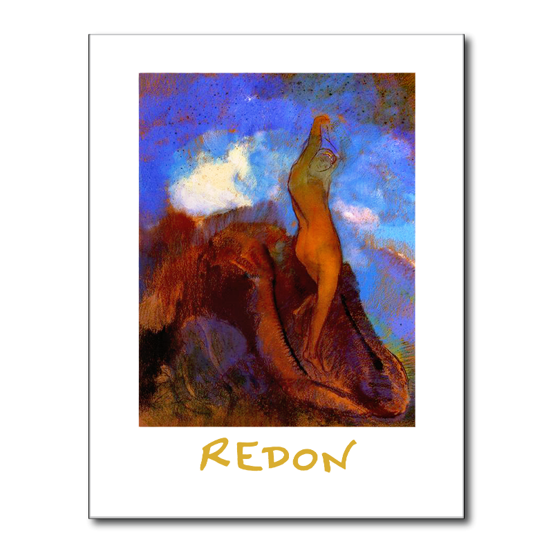 099 - O. Redon - La nascita di Venere