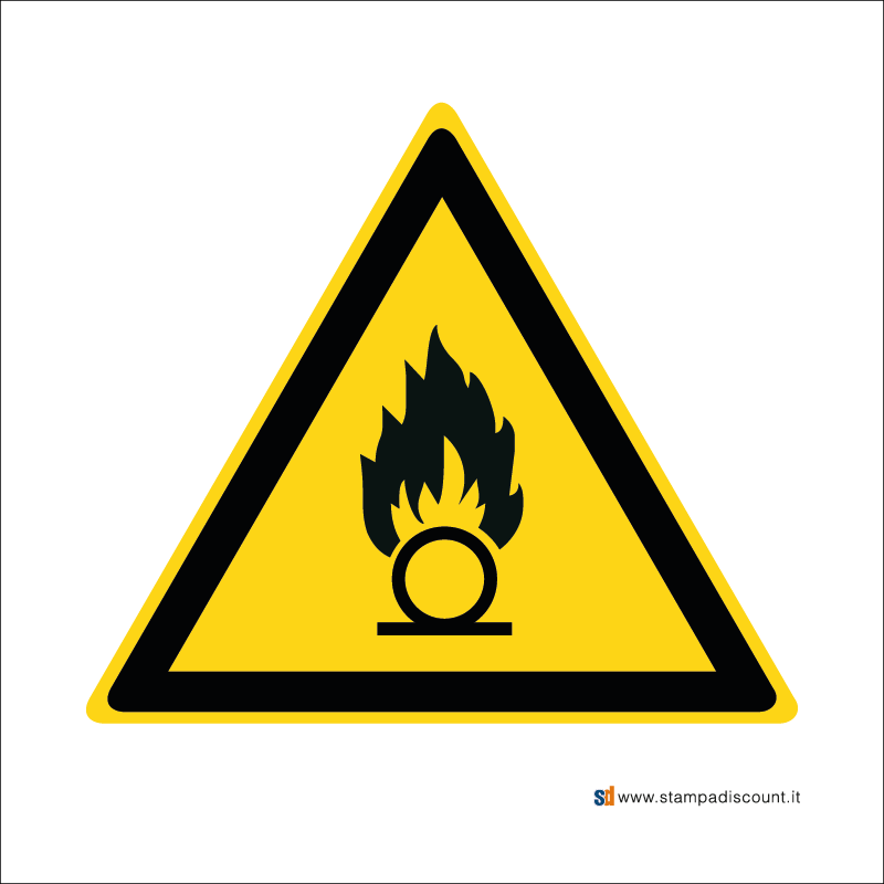 Pericolo sostanze comburenti - Bordo Macchina