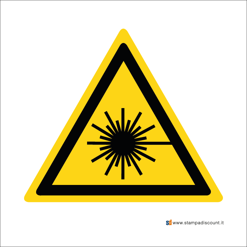 Pericolo raggio laser - Bordo Macchina