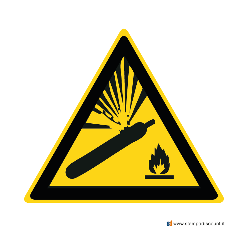 Pericolo bombole in pressione - Bordo Macchina