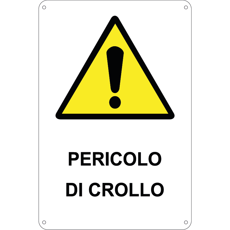 Pericolo di crollo