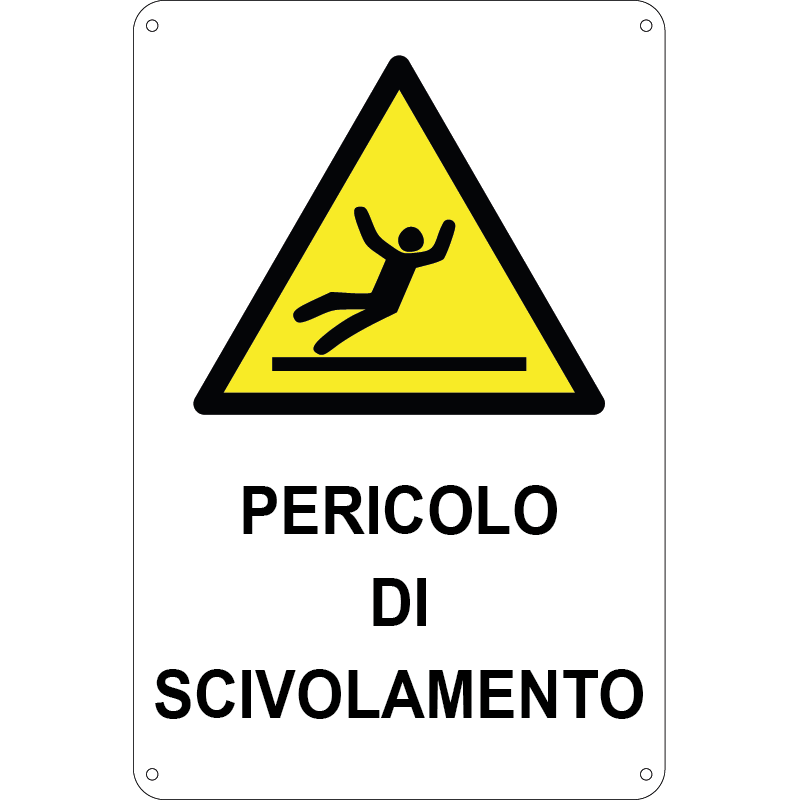 Pericolo di scivolamento