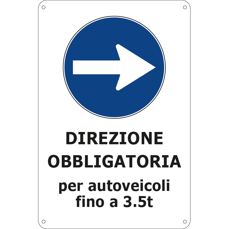 Direzione obbligatoria - Destra