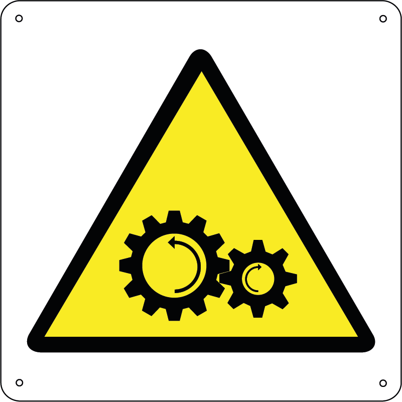 Pericolo organi in moto quadrato
