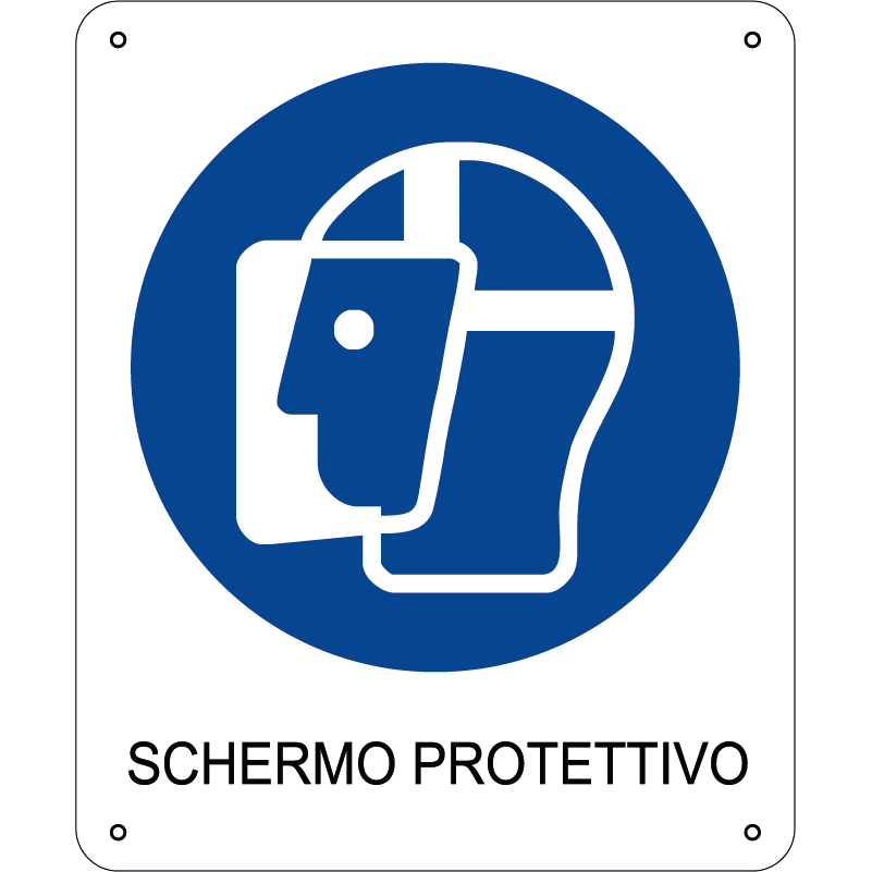 Schermo protettivo verticale