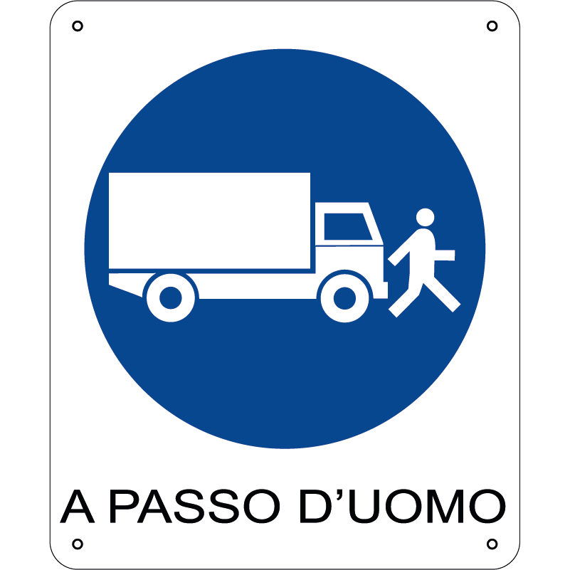 A passo d'uomo verticale