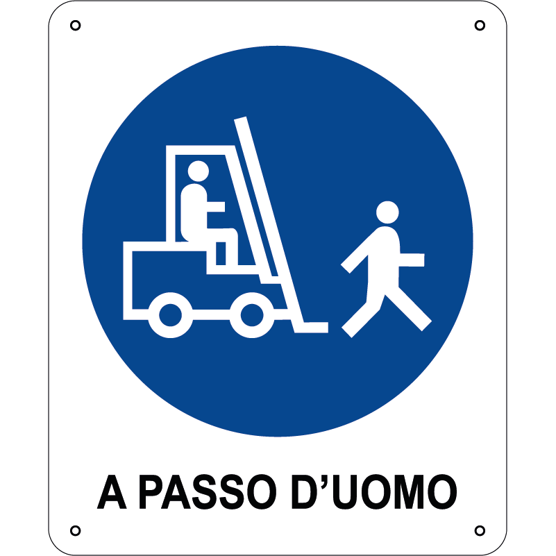 A passo d'uomo verticale