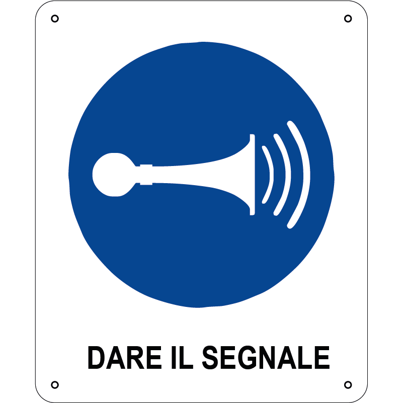 Dare il segnale verticale