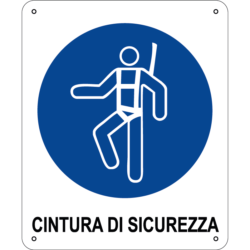 Cintura di sicurezza verticale