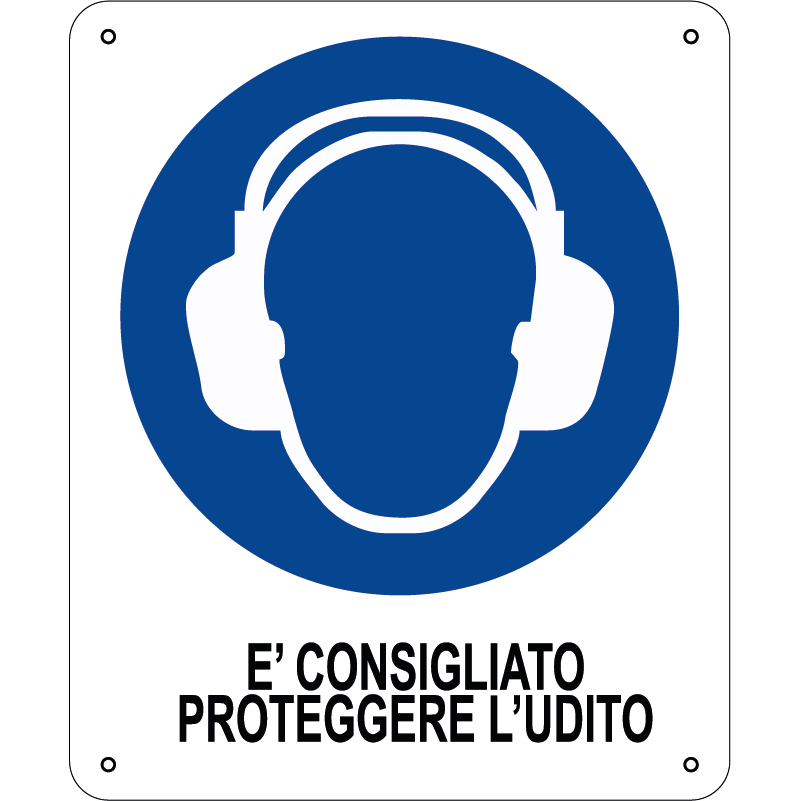 E' consigliato proteggere l'udito verticale