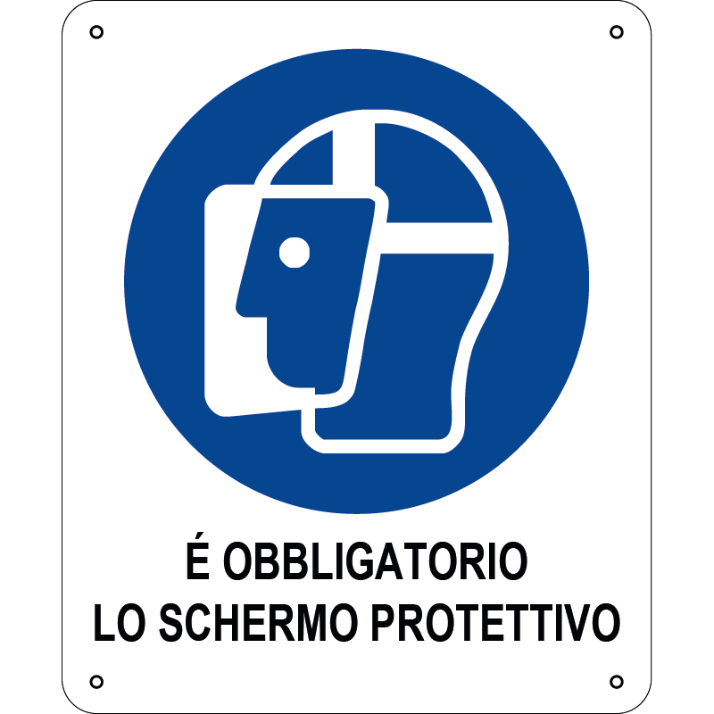 E' obbligatorio lo schermo protettivo