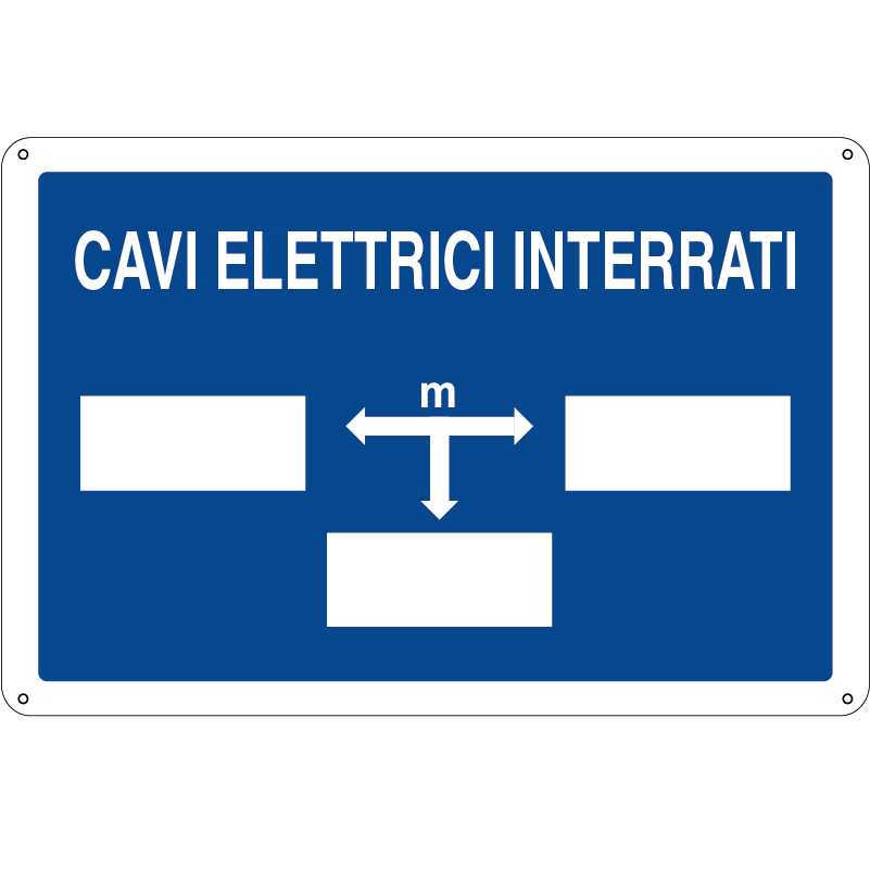 Cavi elettrici interrati