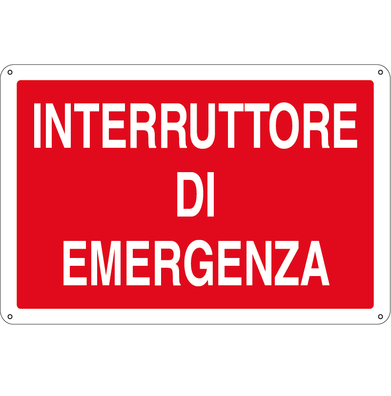 Interruttore di emergenza