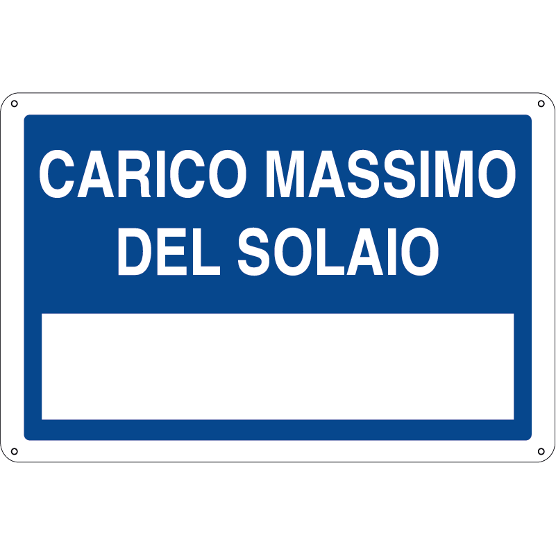 Carico massimo del solaio