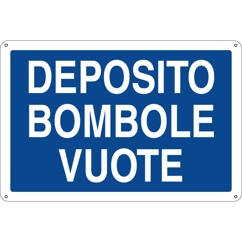 Deposito Bombole Vuote - cod. 140051