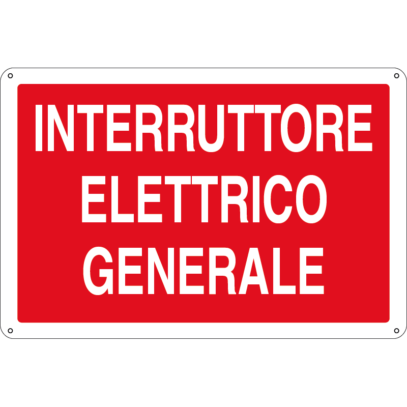 Interruttore elettrico generale
