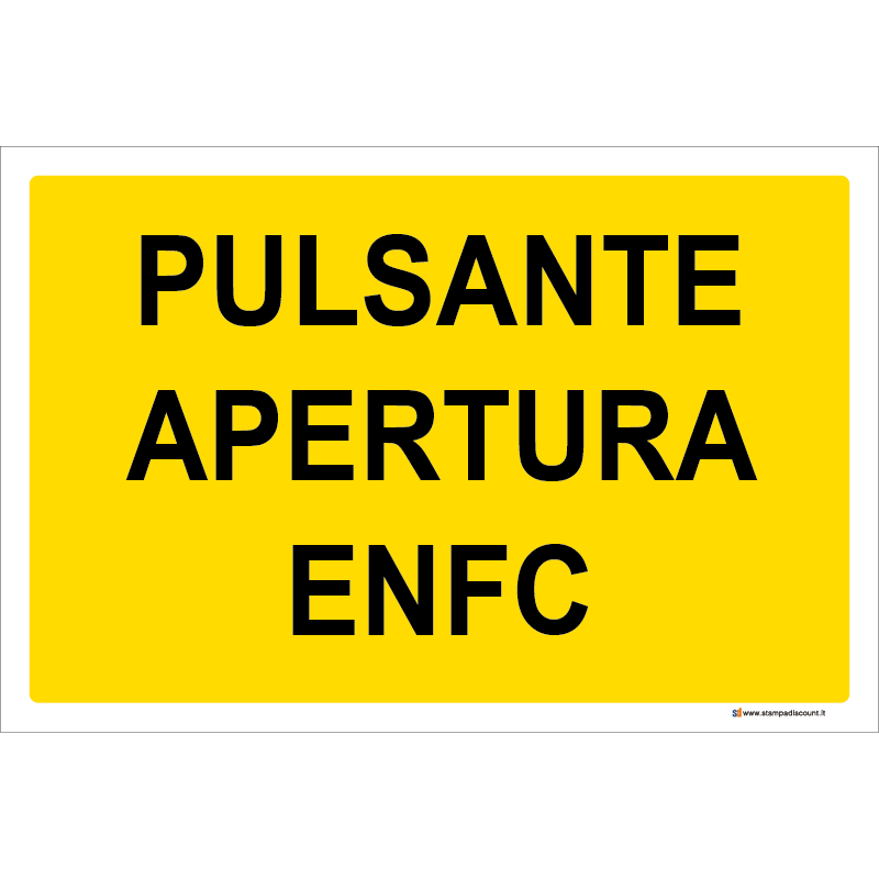 Pulsante apertura ENFC