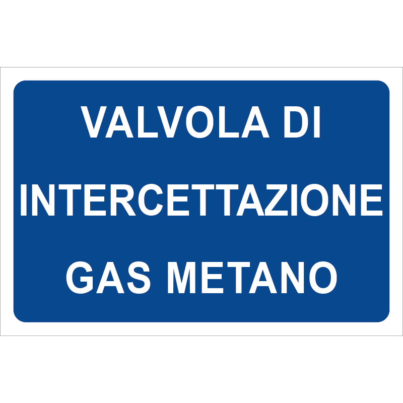 Valvola di intercettazione gas metano