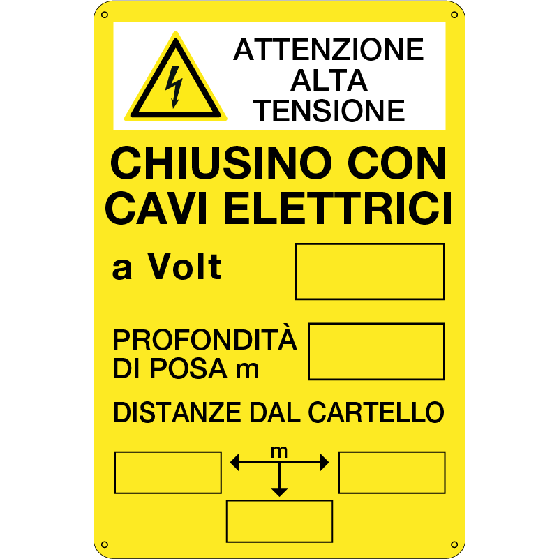 Chiusino con cavi elettrici