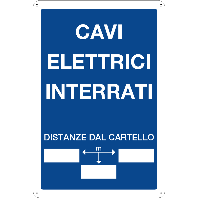 Cavi elettrici interrati