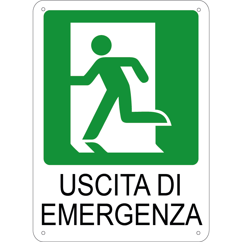 Uscita di emergenza verticale