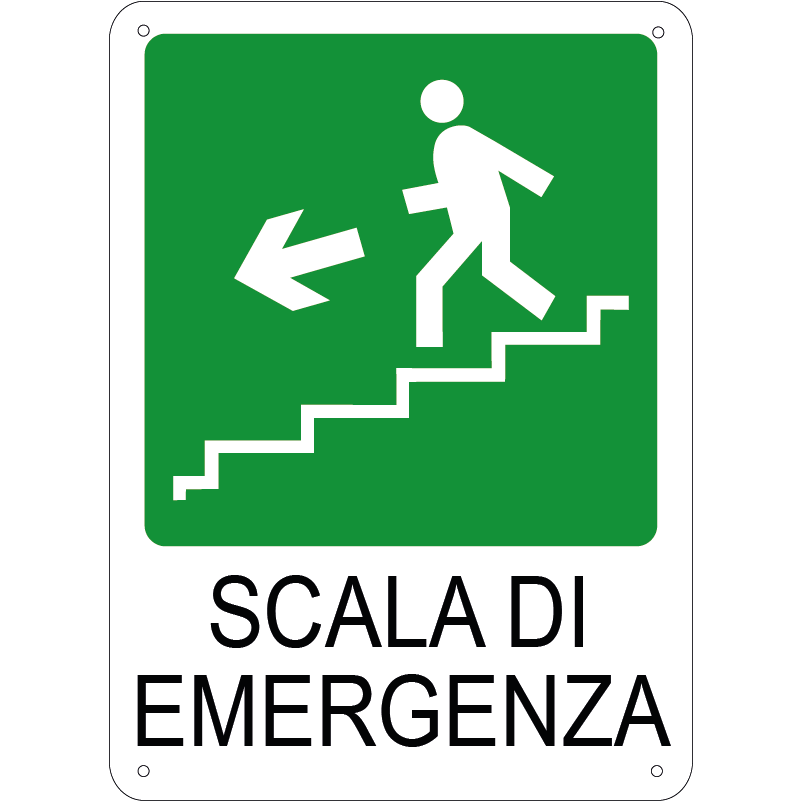 Scala di emergenza verticale