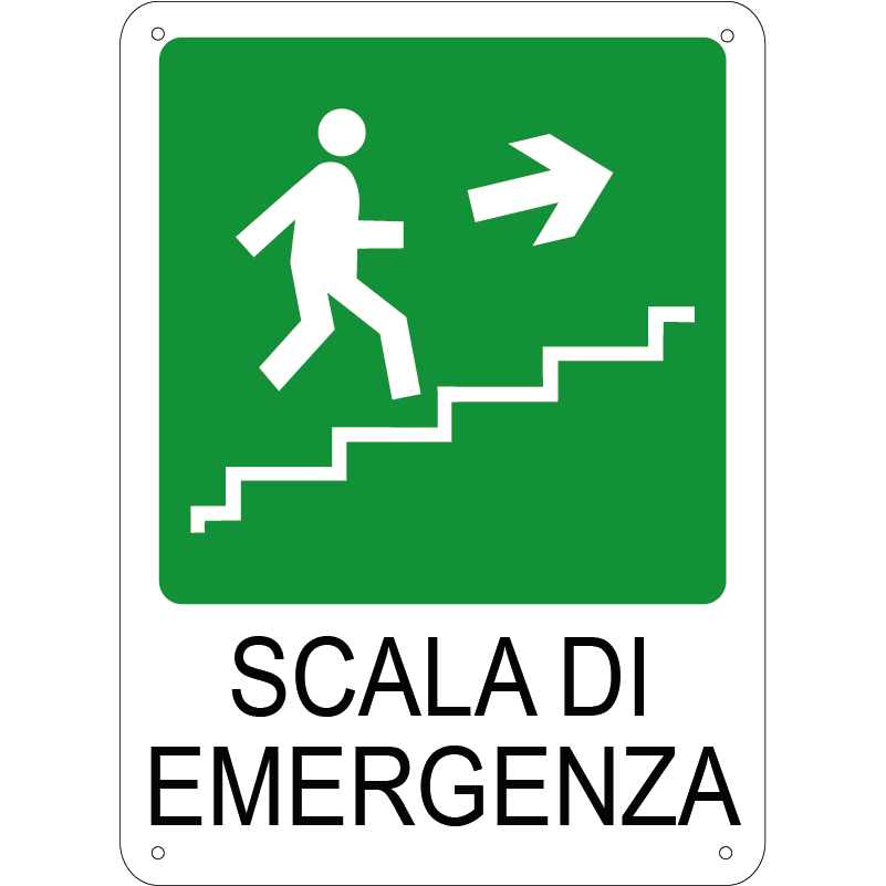 Scala di emergenza verticale