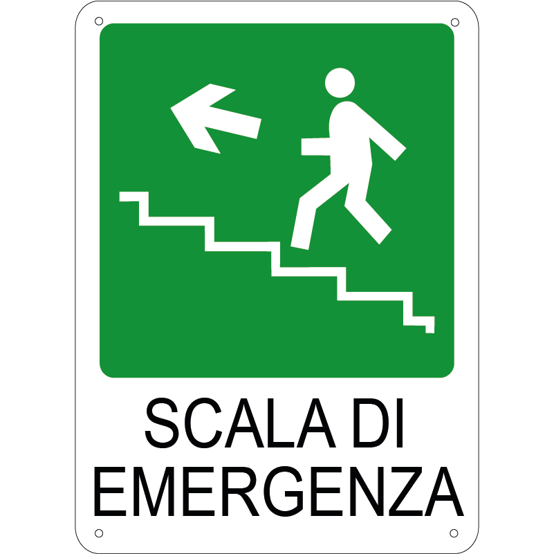 Scala di emergenza verticale