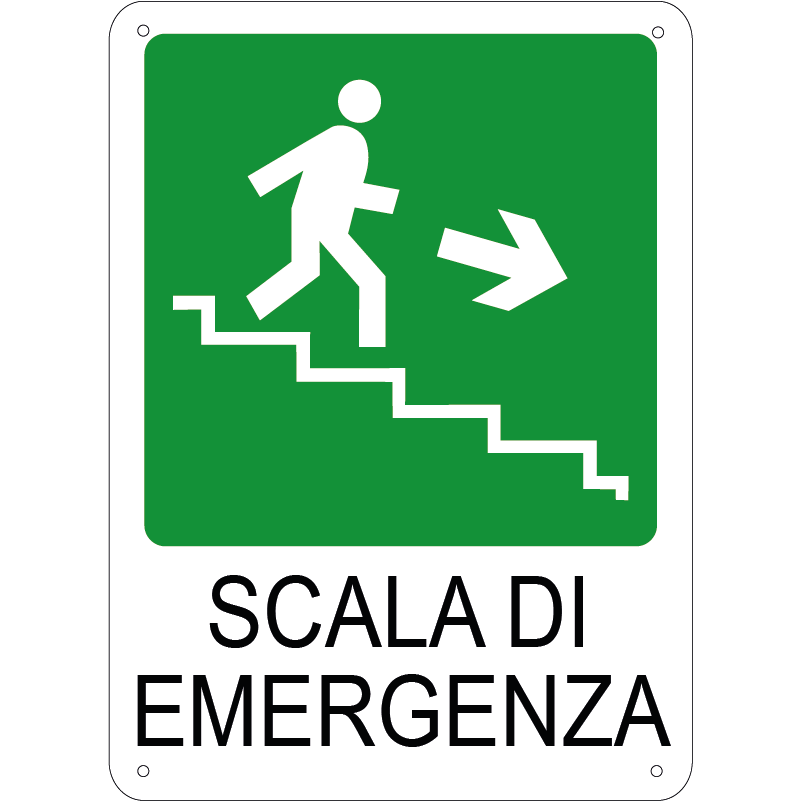 Scala di emergenza verticale
