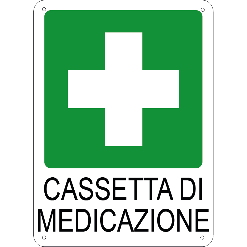 Cassetta di medicazione verticale