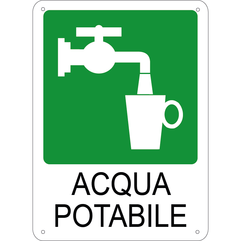 Acqua potabile verticale