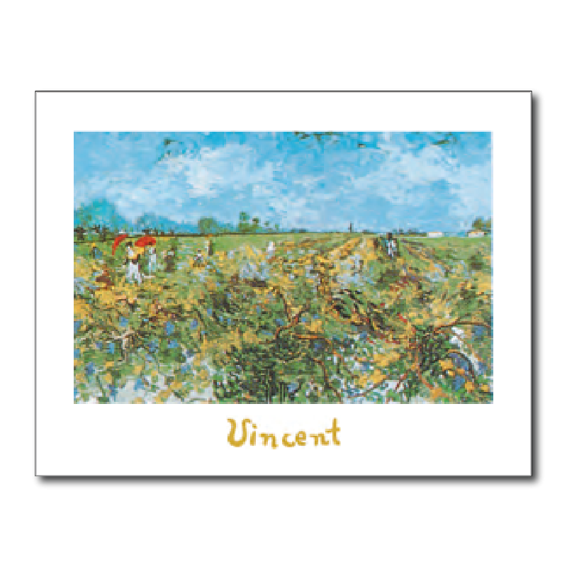 164 - Vincent Van Gogh - Il vigneto verde
