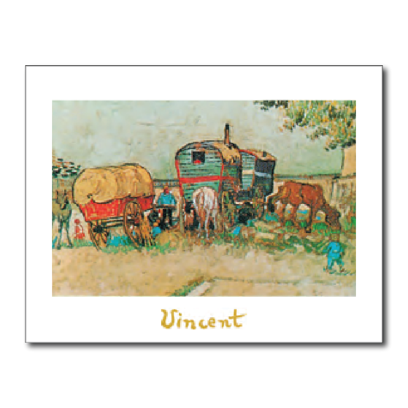 189 - Vincent Van Gogh - Bivacco di zingari